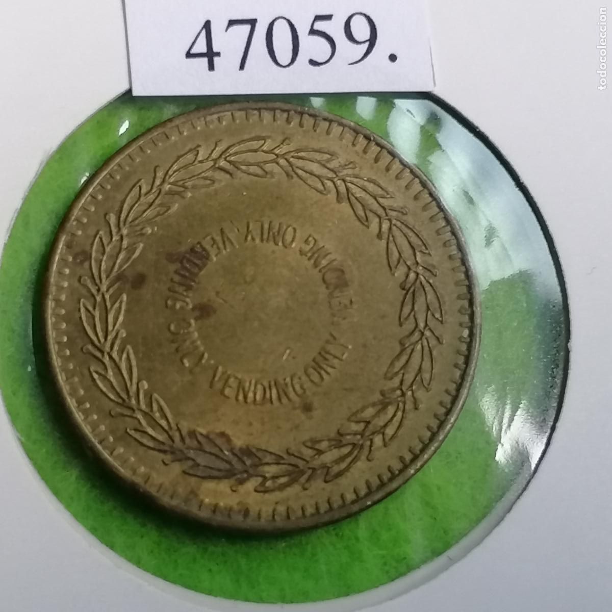 Lokalw&auml;hrung: Ficha Inglaterra,VENDING ONLY, m&aacute;quinas expendedoras and nuevos peniques, a&ntilde;os 70, token, jeton
