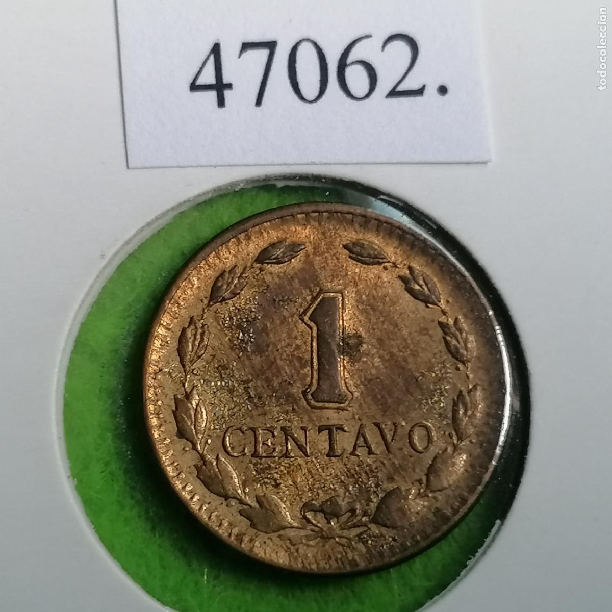 Monedas locales: Argentina 1 centavo 1944, c&eacute;ntimo - Foto 2