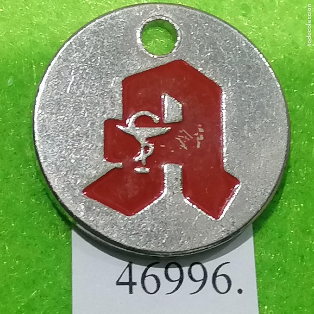 Monedas locales: ficha Alemania, farmacia, Apotheke, token, jet&oacute;n