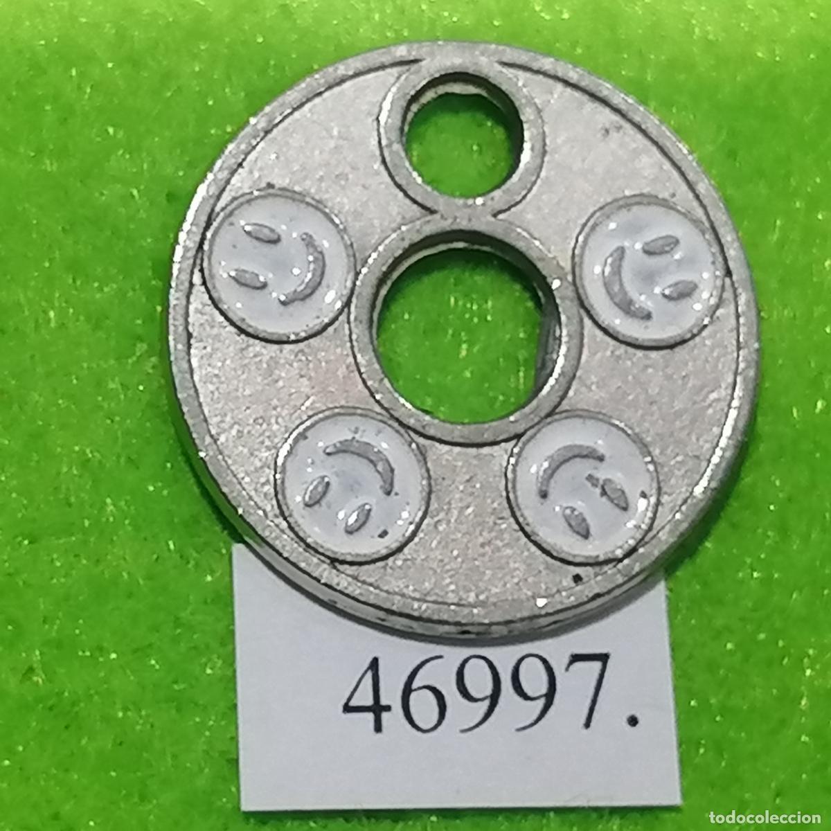 Monedas locales: ficha carita sonriente, sonrisa, smiley, token, jet&oacute;n