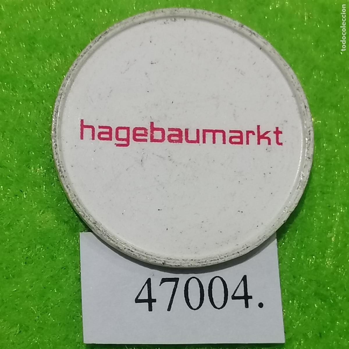 Monedas locales: ficha, Alemania, hagebaumarkt, Bau King, token, jet&oacute;n