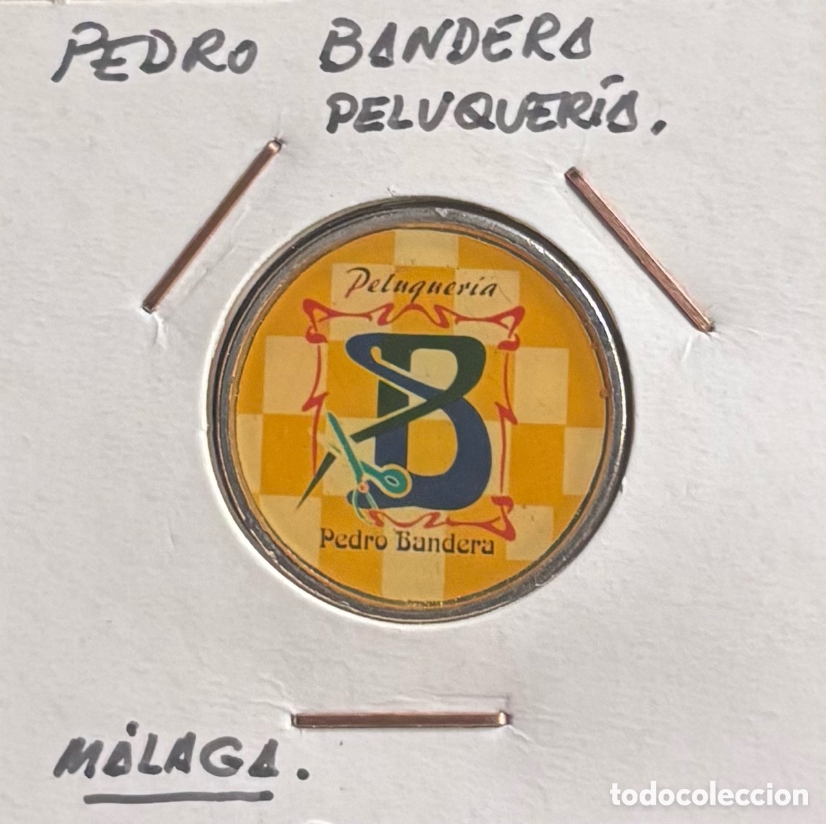 Monedas locales: Pedro Babdera. Peluquer&iacute;as M&aacute;laga - Foto 1