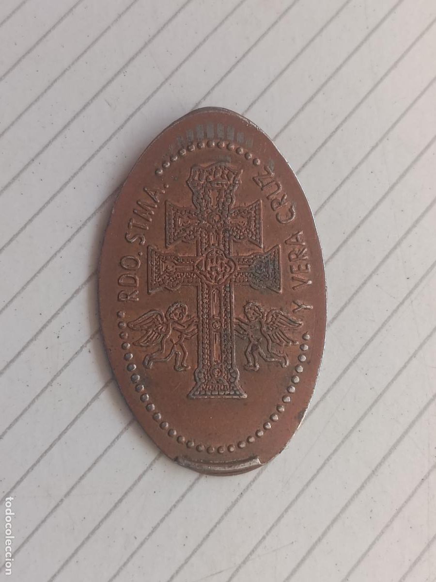 Monedas locales: Recuerdo Santa y Vera Cruz, ficha enlongada
