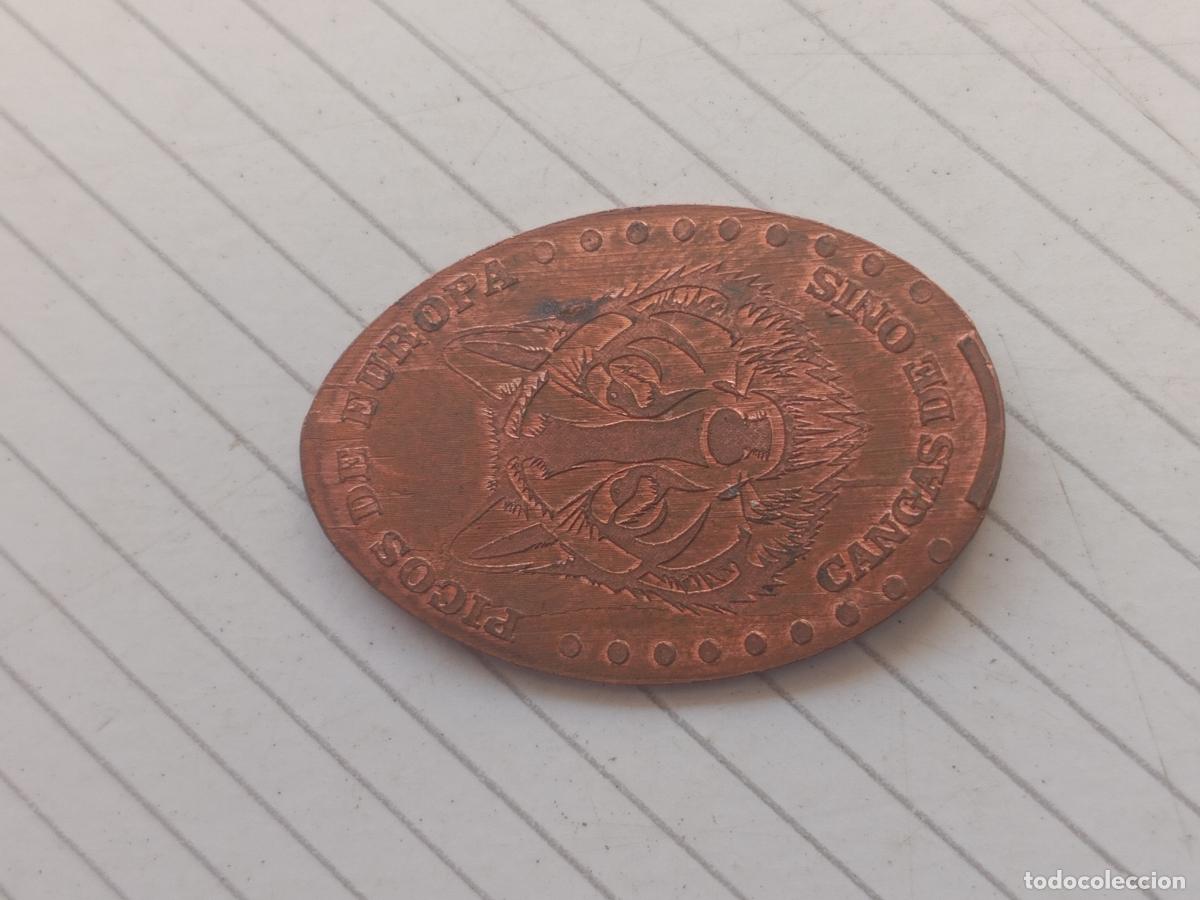 Monedas locales: Picos de Europa, Cangas de On&iacute;s, ficha enlongada