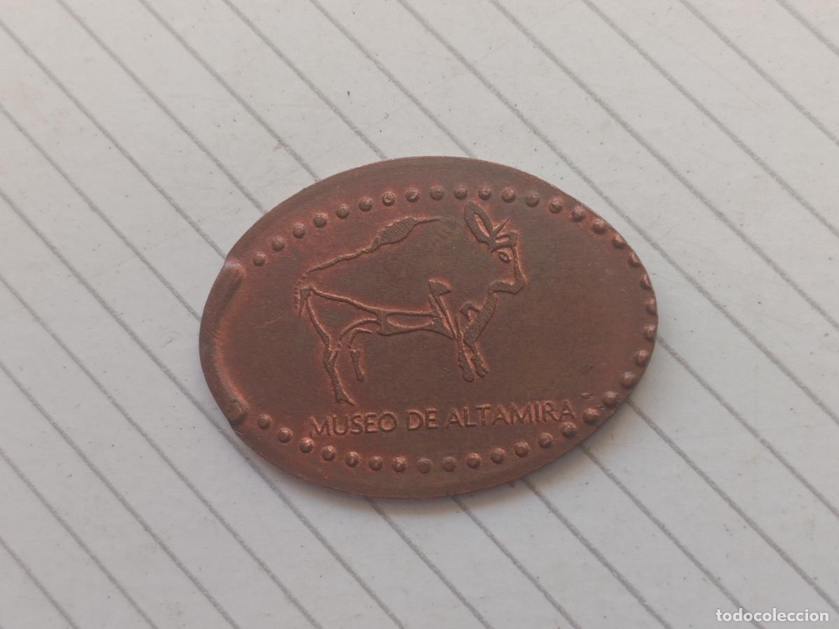 Monedas locales: Museo de Altamira, ficha enlongada