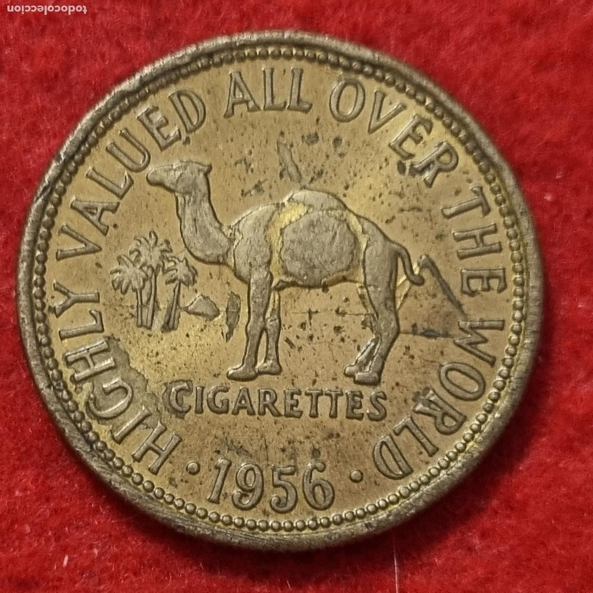 Monedas locales: FICHA PUBLICIDAD CAMEL CIGARRILLOS VALE POR 20 ORIGINAL C38