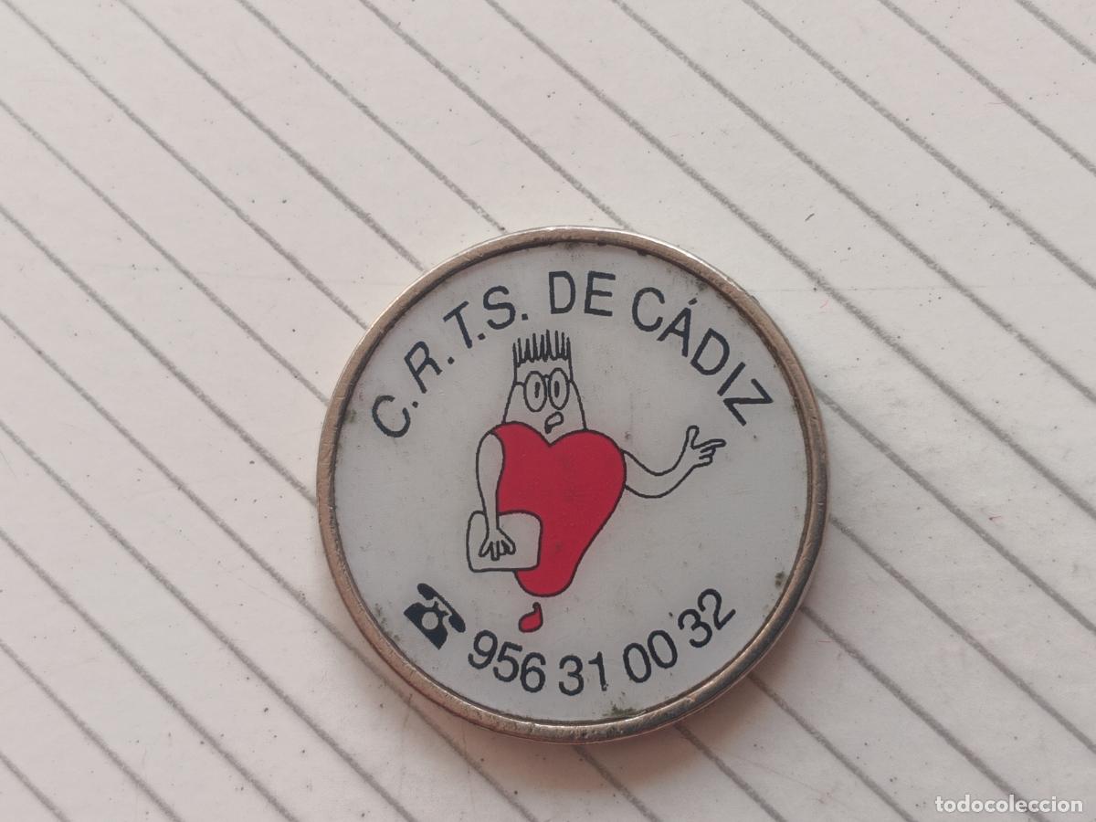 Monedas locales: C&aacute;diz, ficha de 1 Euro.