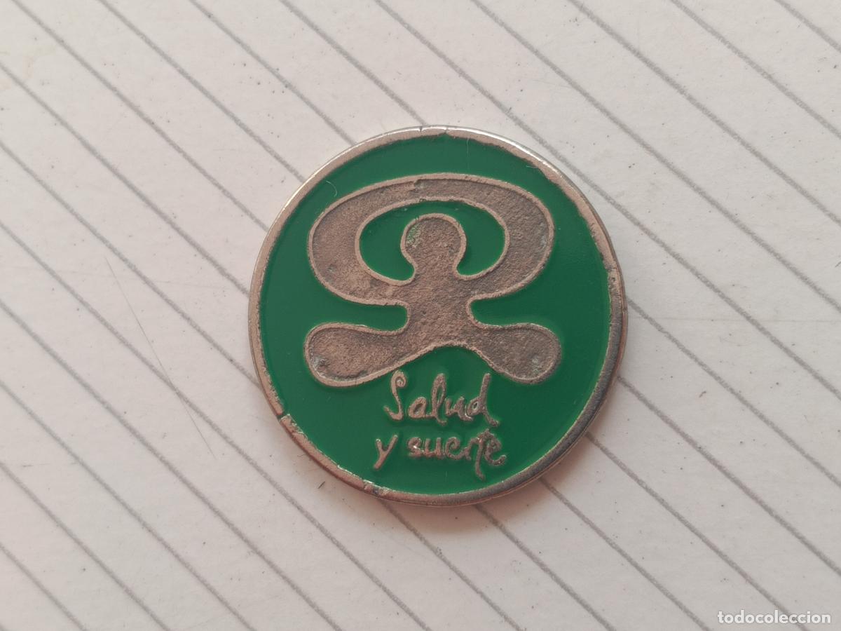 Monedas locales: Salud y suerte, ficha de 1 Euro.