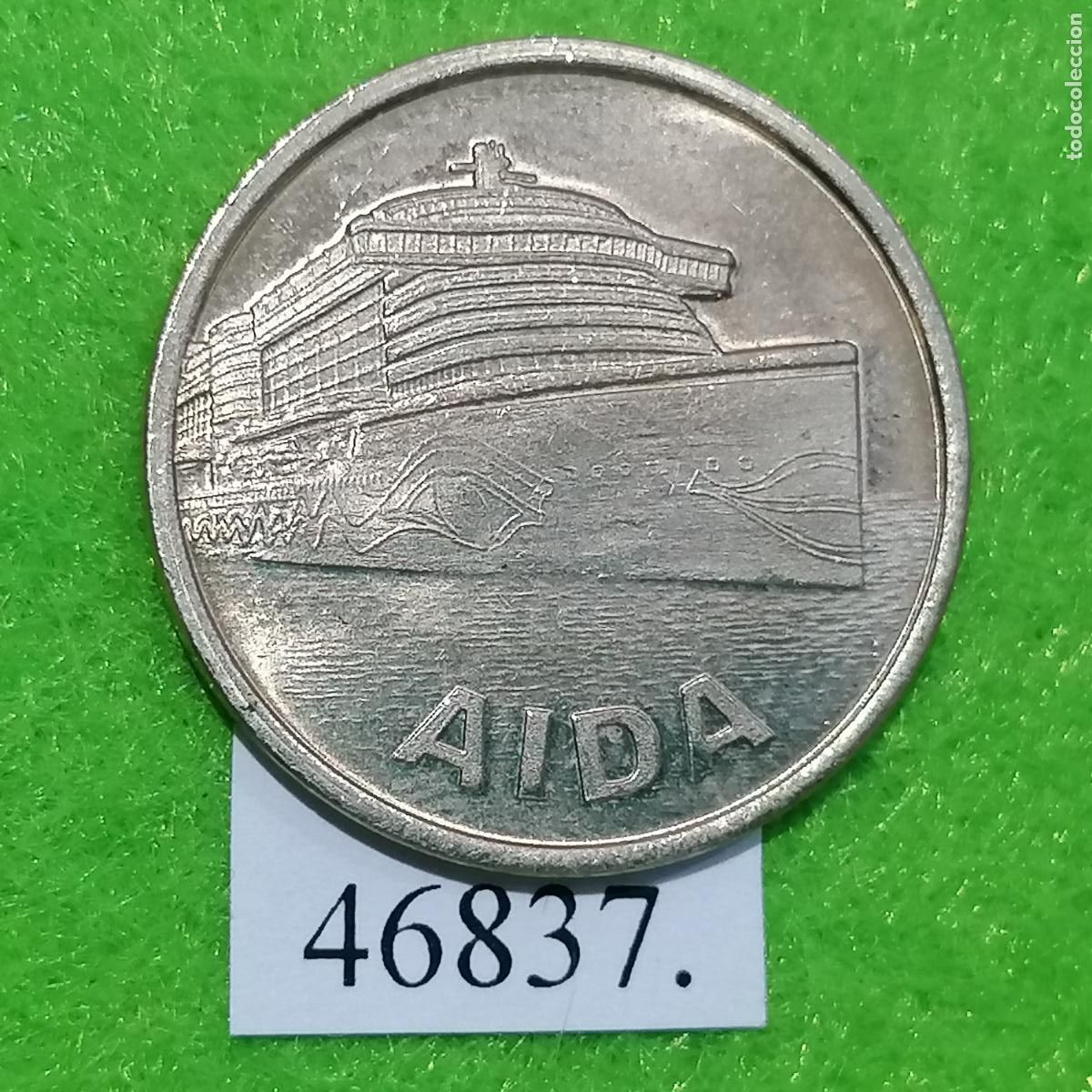 Monedas locales: Ficha casino, crucero Aida, token, jeton