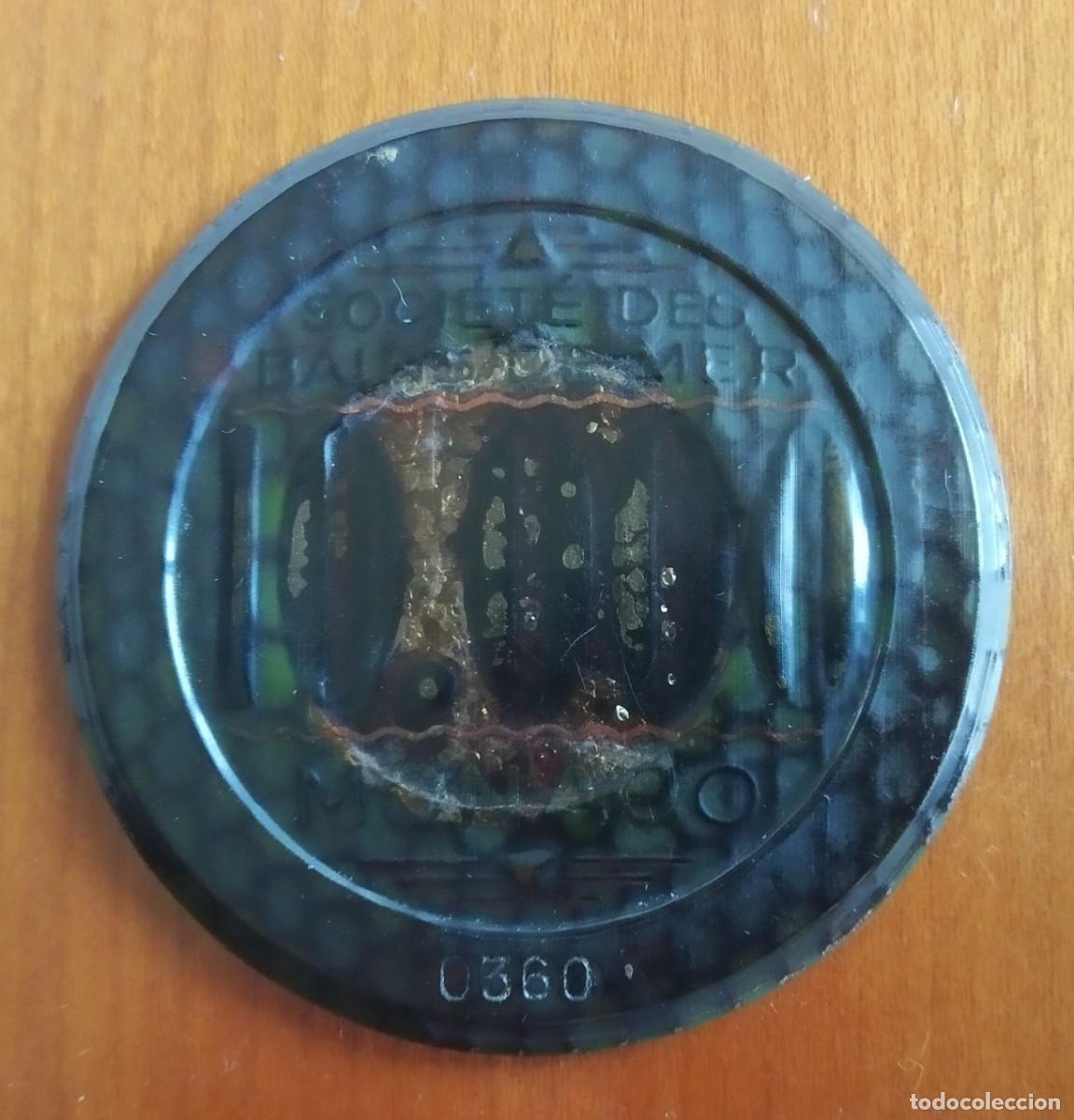 Monedas locales: FICHA DE CASINO M&Oacute;NACO 10.000 FCOS.