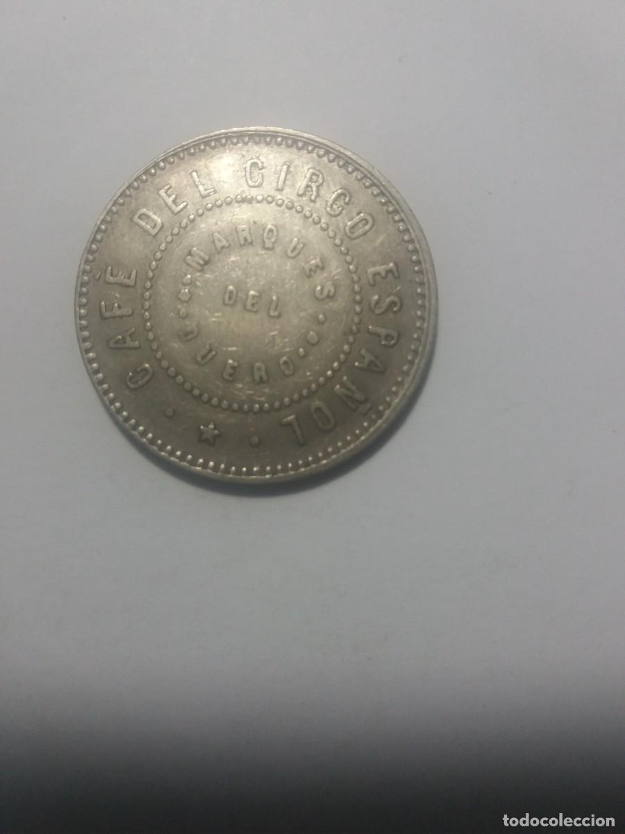 Monedas locales: Ficha Cooperativa 5 Pesetas CAFE DEL CIRCO ESPA&Ntilde;OL Barcelona