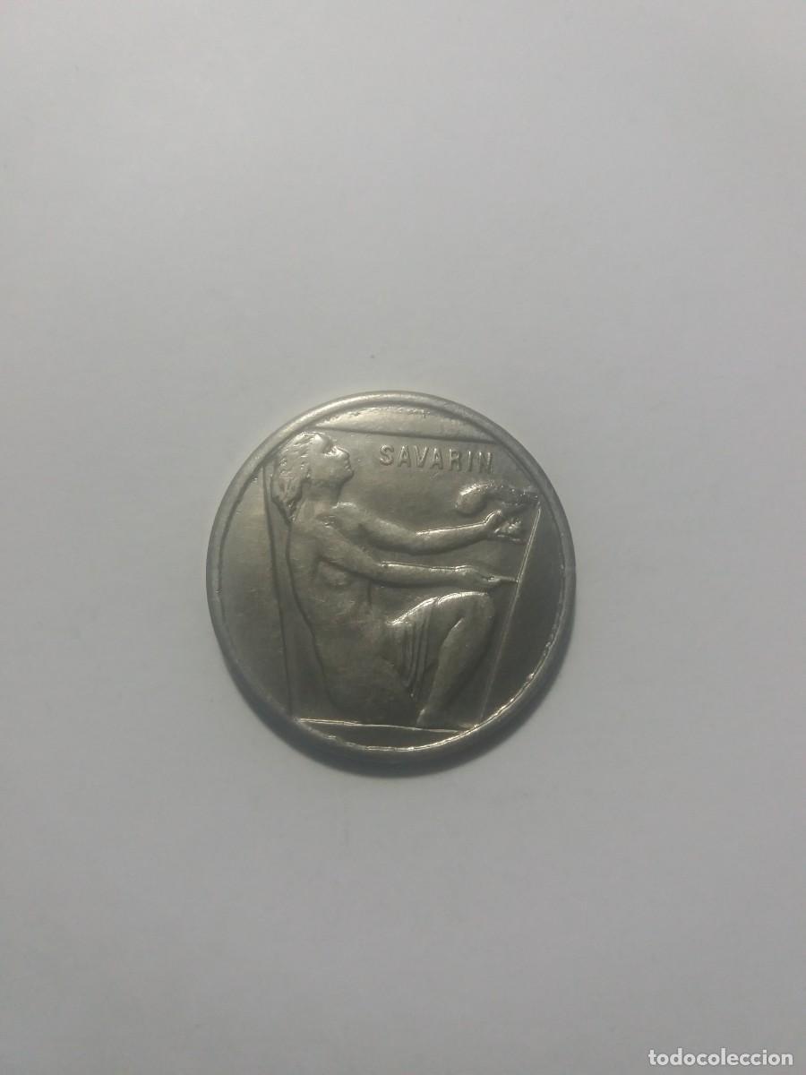Monedas locales: Ficha Cooperativa 25 SAVARIN (Casa prostituci&oacute;n ) Barcelona