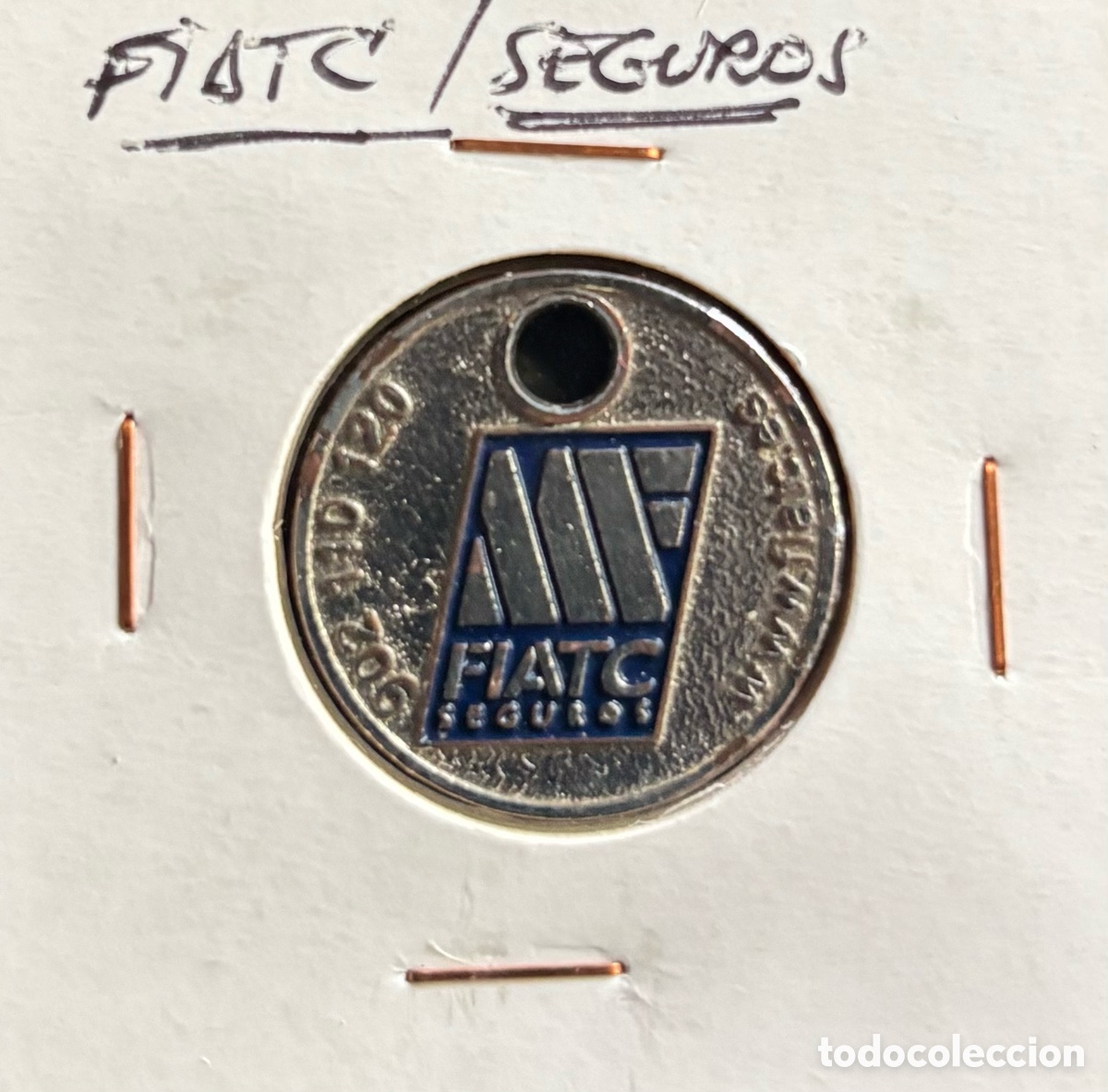 Monedas locales: Ficha publicidad. Fiatc seguros