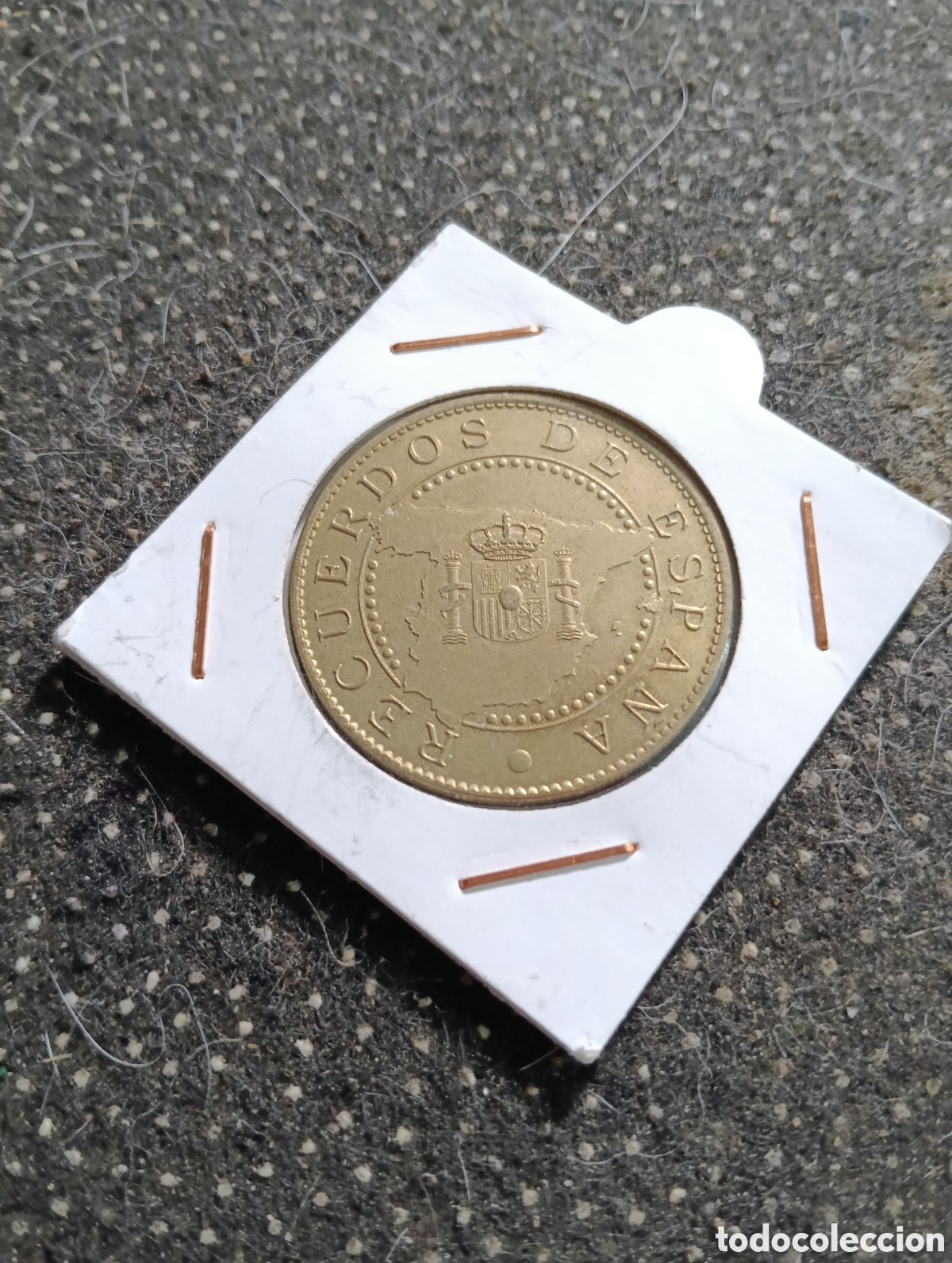 Monedas locales: MONEDA RECUERDOS DE ESPA&Ntilde;A TOKEN TESOROS DE ESPA&Ntilde;A 2012, mide 3,50 cm de di&aacute;metro