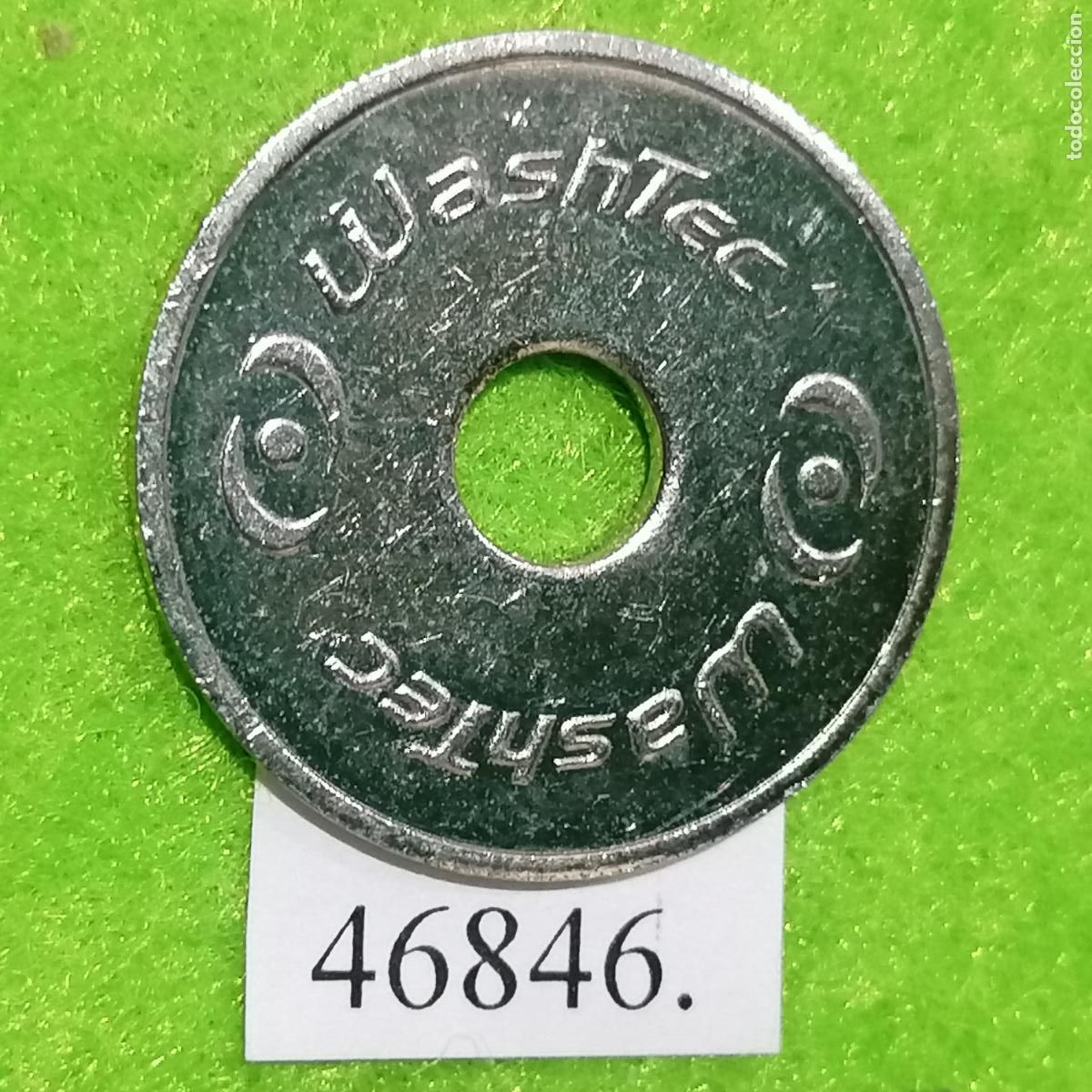 Monedas locales: ficha Alemania, WashTec, autolavado, carwash, token, jeton