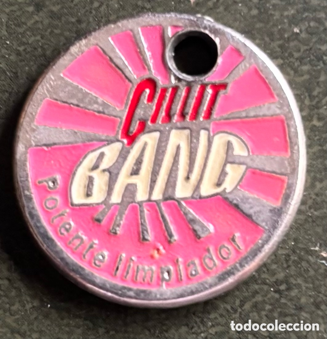 Monedas locales: Ficha publicidad. Cillit Bang.50 c&eacute;ntimos euro