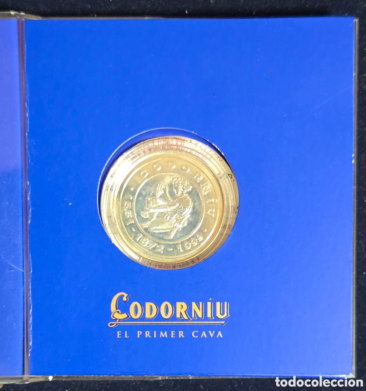 Monedas locales: Codorniu Medalla de Plata 1999 conmemorativa del Euro
