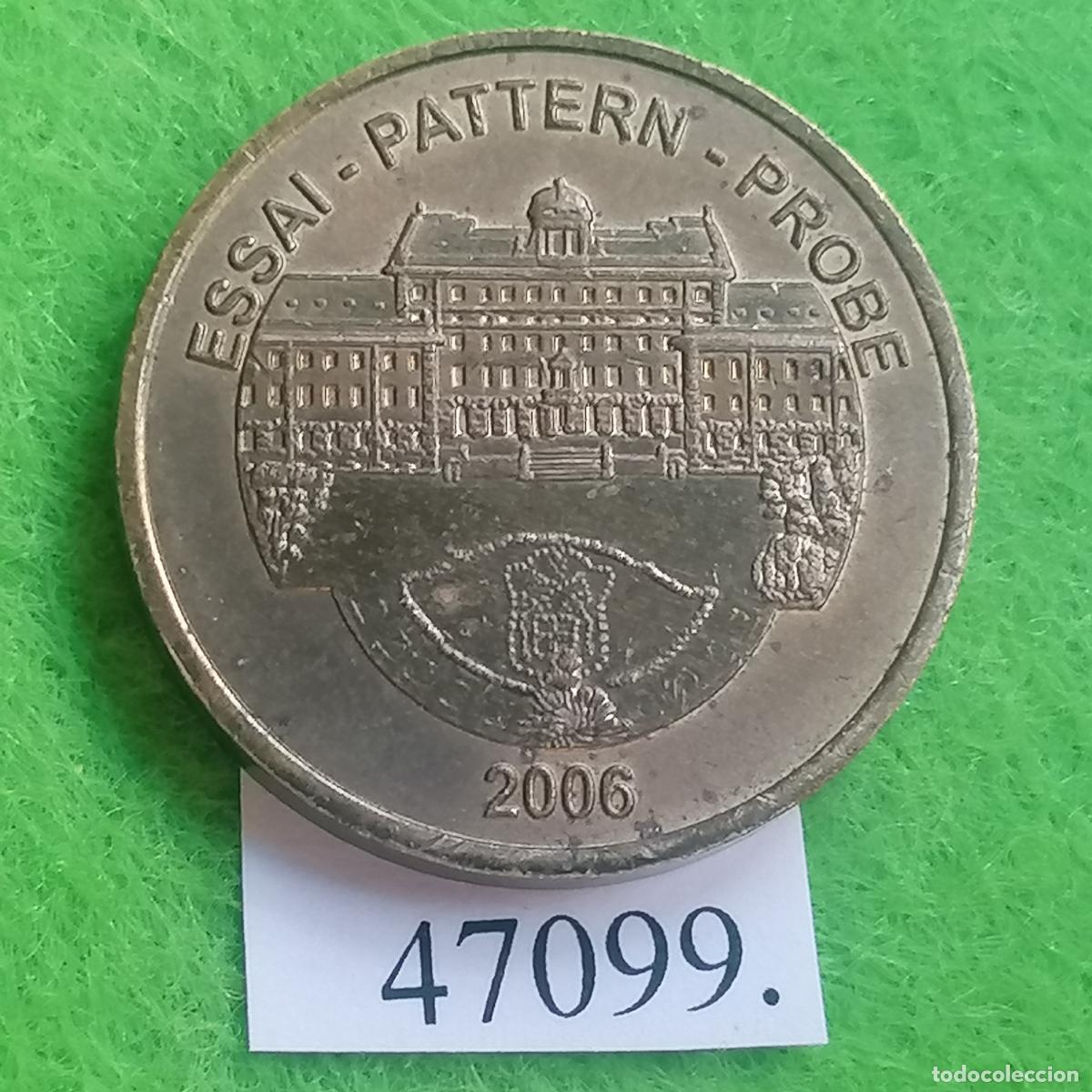 Monedas locales: Ficha, medalla, Cita del Vaticano 2006, europrueba, pattern, essai, specimen, token, jeton