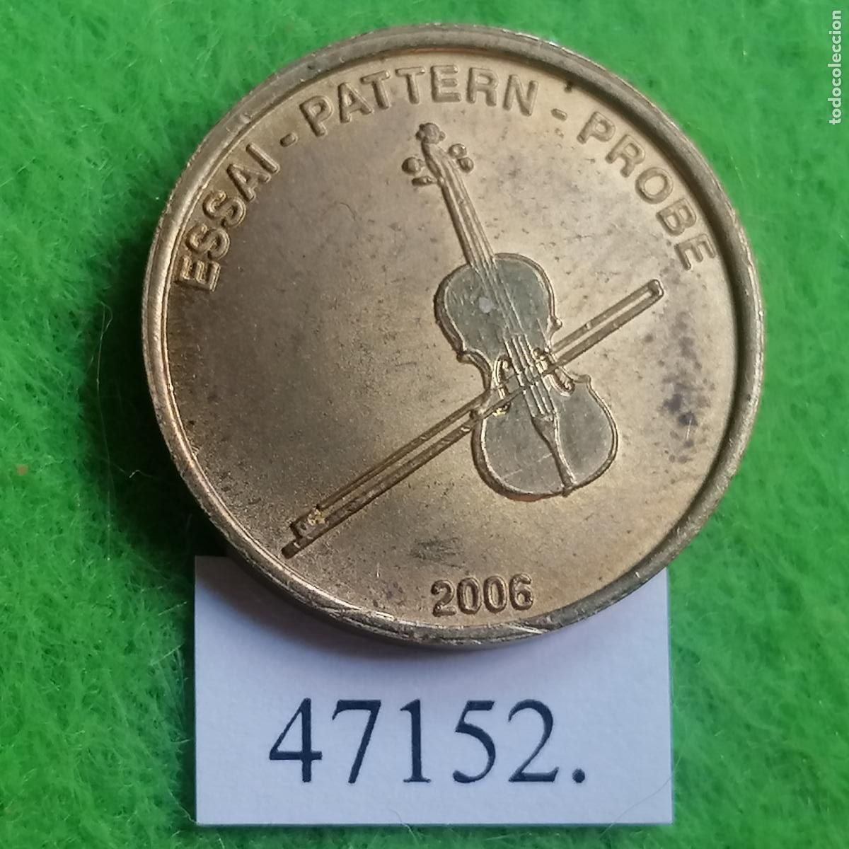 Monedas locales: Ficha, Eslovenia 2006, europrueba, pattern, essai, specimen, token, jeton