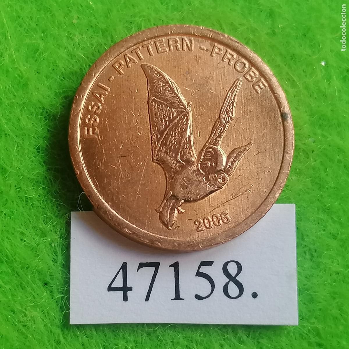 Monedas locales: Ficha, medalla, murci&eacute;lago , europrueba, pattern, essai, specimen, token, jeton