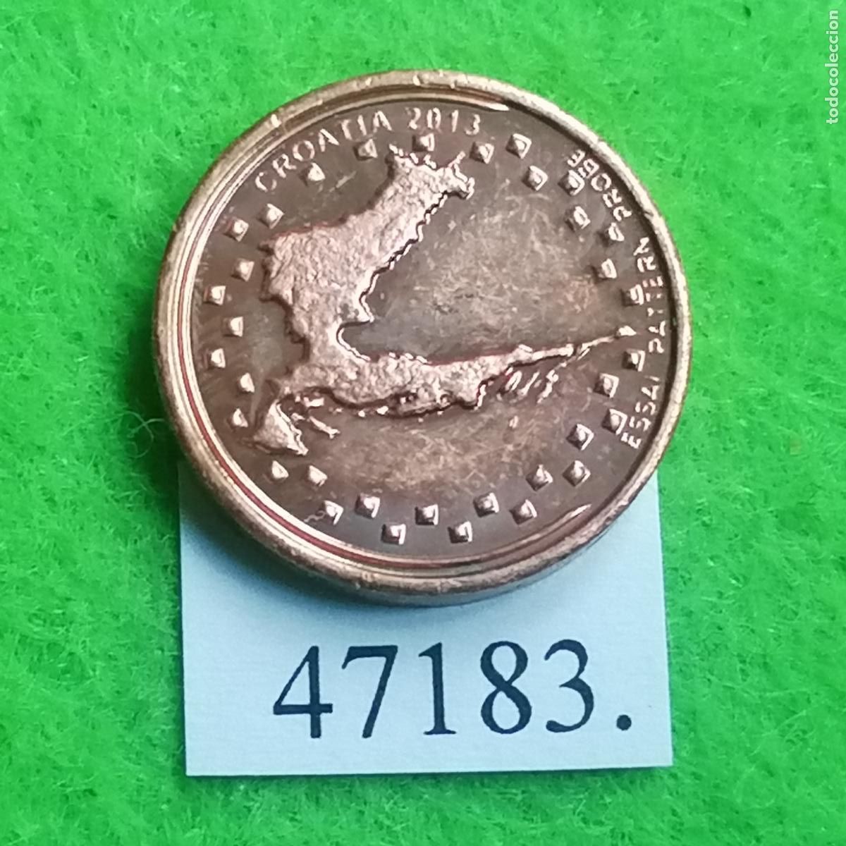Monedas locales: Ficha, medalla, Croacia 2013, europrueba, pattern, essai, specimen, token, jeton
