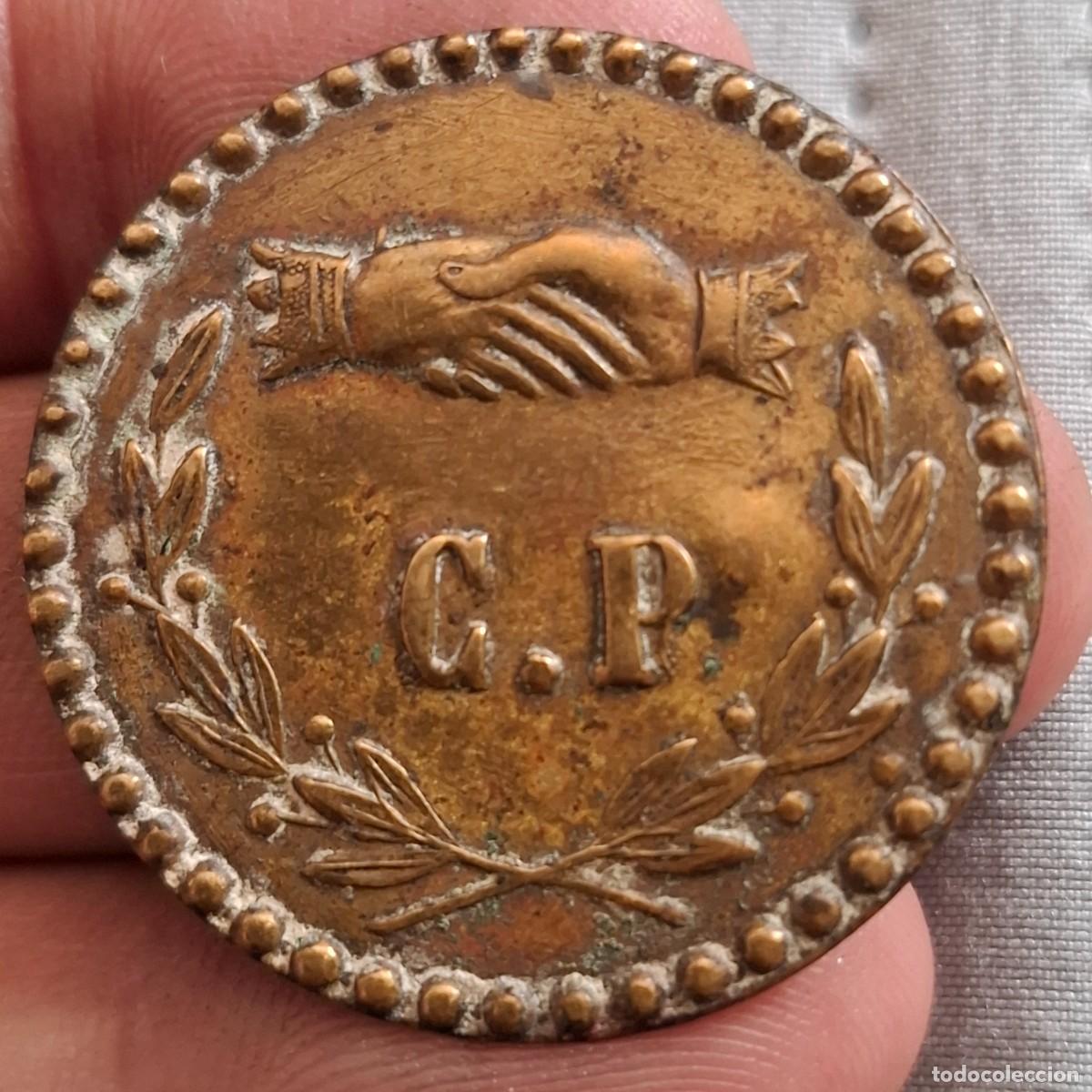 Monedas locales: Ficha a identificar 3.5 ctm