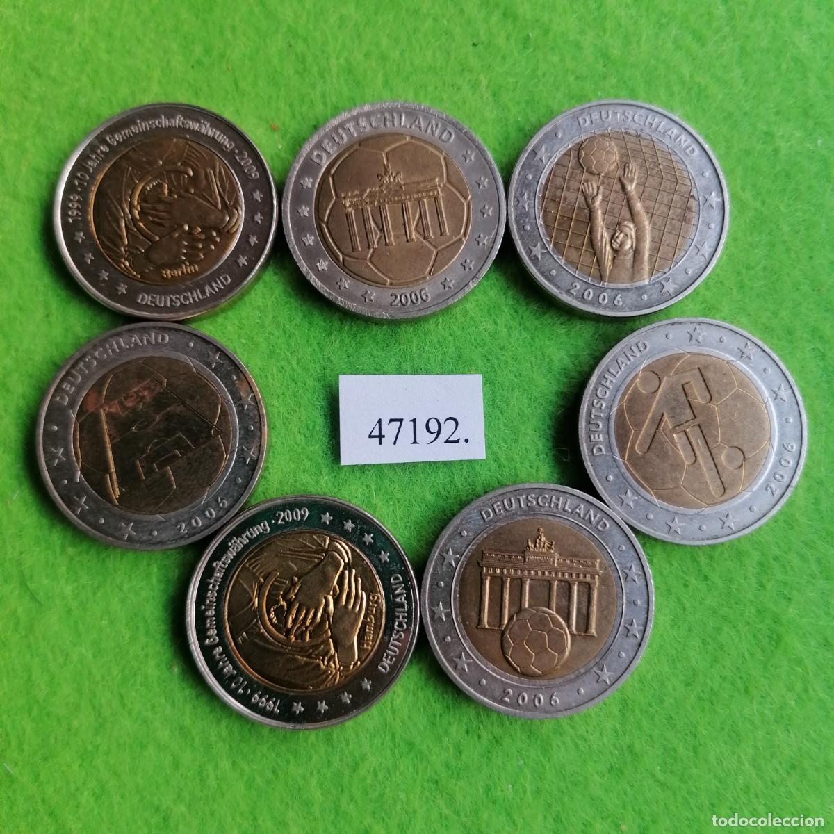 Monedas locales: Lote fichas, Alemania, europrueba, pattern, essai, specimen, token, jet&oacute;n