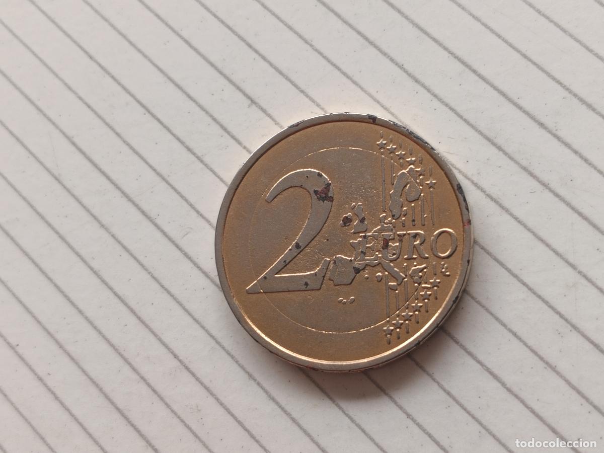 Monedas locales: FIcha de 2 euros. Virgen de la Cabeza - Foto 2