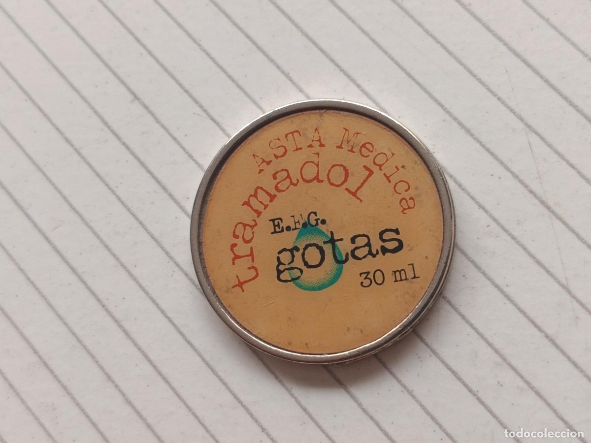 Monedas locales: Tramadol, gotas, ficha de 1 euro