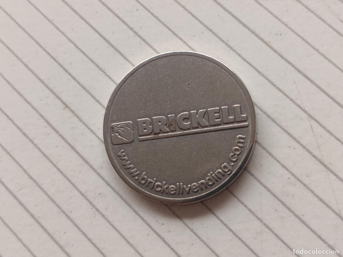 Monedas locales: Ficha de 1 Euro. Brickell