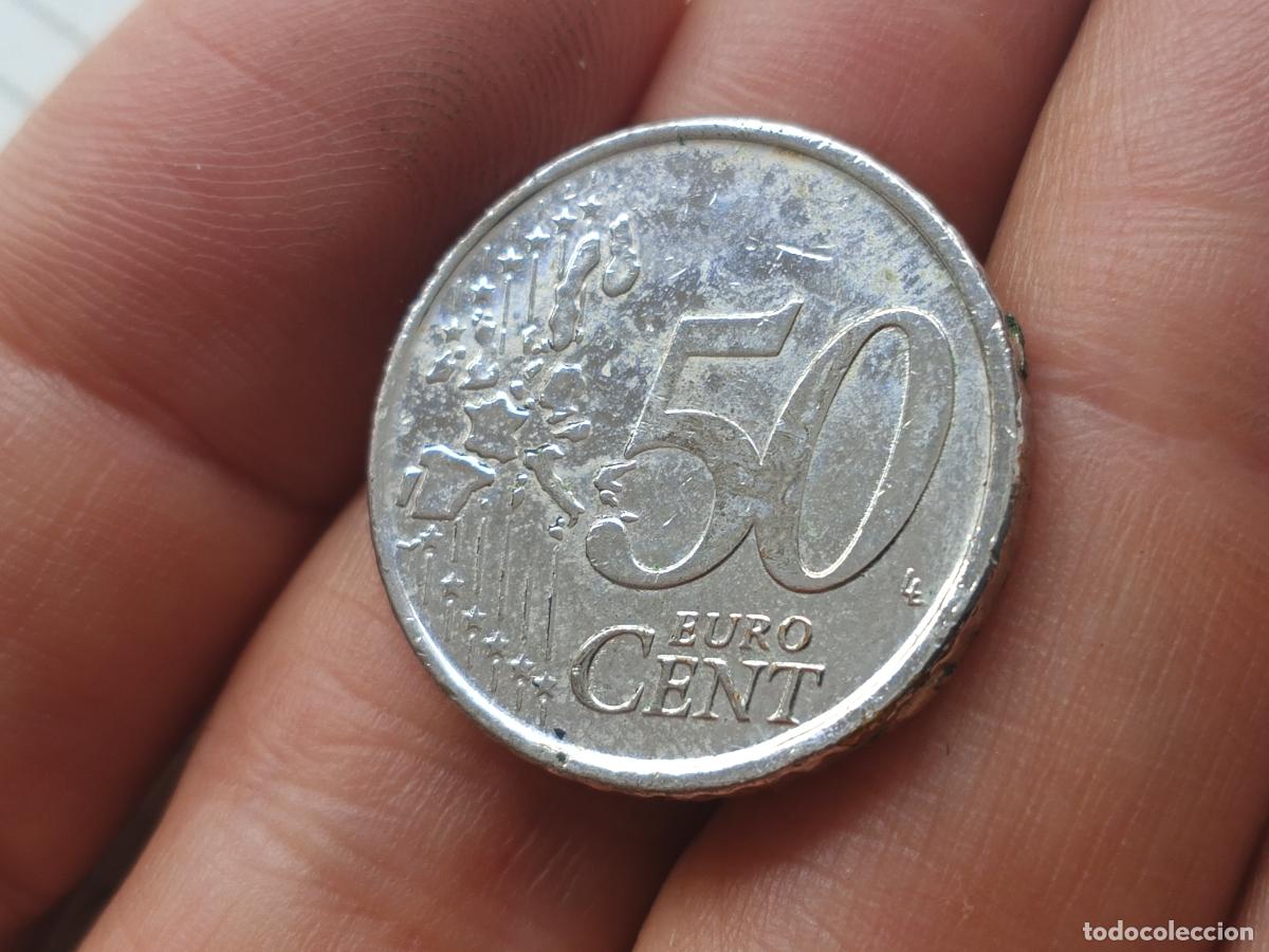 Monedas locales: 50 c&eacute;ntimos de Euro. Metal blanco 1999