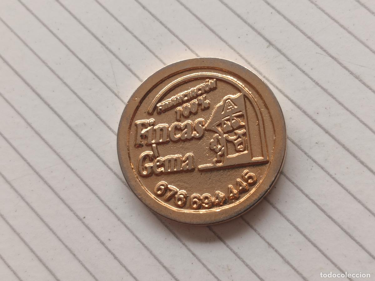 Monedas locales: Ficha. Fincas Gema. M&oacute;dulo de 1 E