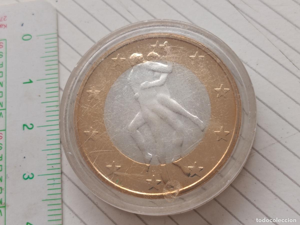 Monedas locales: Ficha er&oacute;tica. Moneda Kamasutra Sexo. 6 Sex Euros. Europa