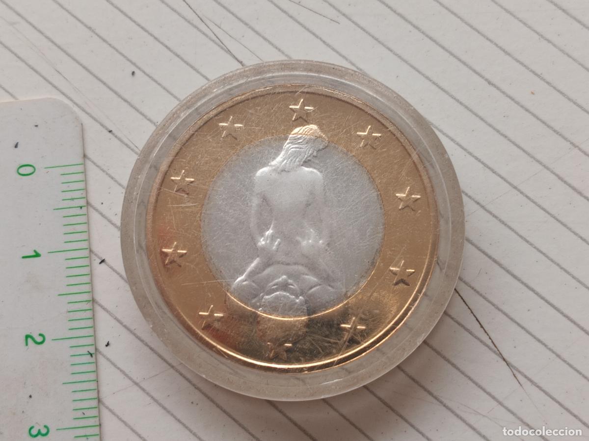 Monedas locales: Ficha er&oacute;tica. Moneda Kamasutra Sexo. 6 Sex Euros. Europa