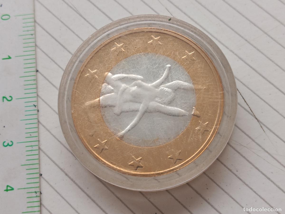 Monedas locales: Ficha er&oacute;tica. Moneda Kamasutra Sexo. 6 Sex Euros. Europa