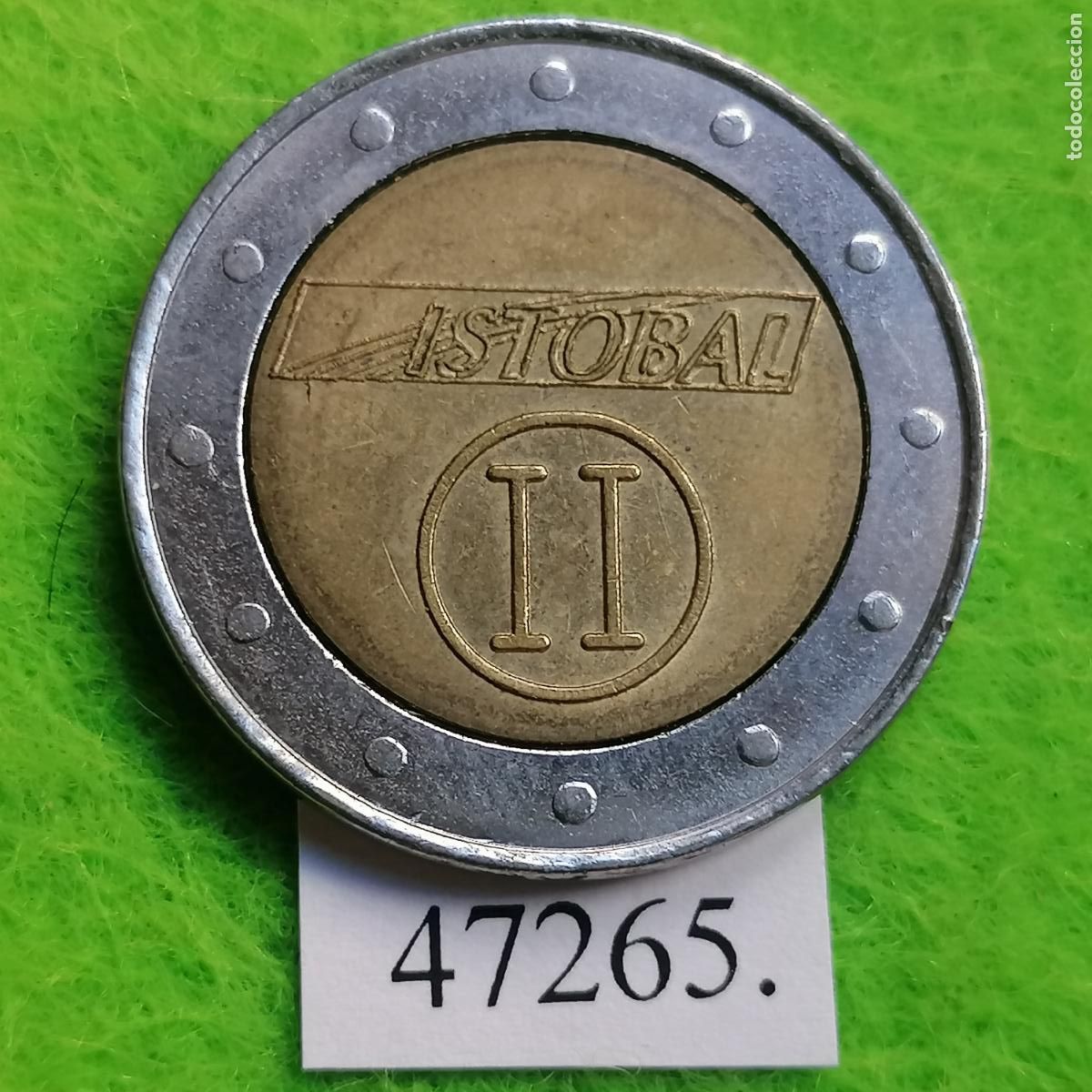 Monedas locales: ficha Autolavado, carwash, IST0BAL 2, bimet&aacute;lica, token, jet&oacute;n