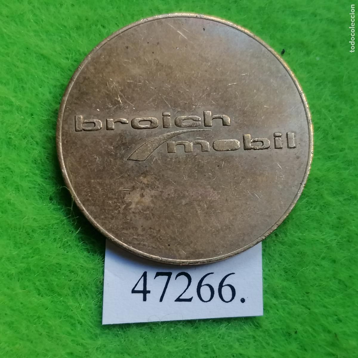 Monedas locales: ficha Autolavado, carwash, Broich Mobil, token, jet&oacute;n