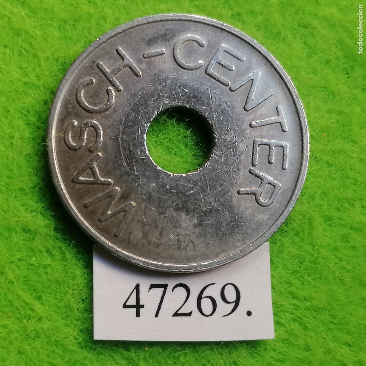 Monedas locales: ficha Alemania, Autolavado, carwash, Wasch Center, token, jet&oacute;n