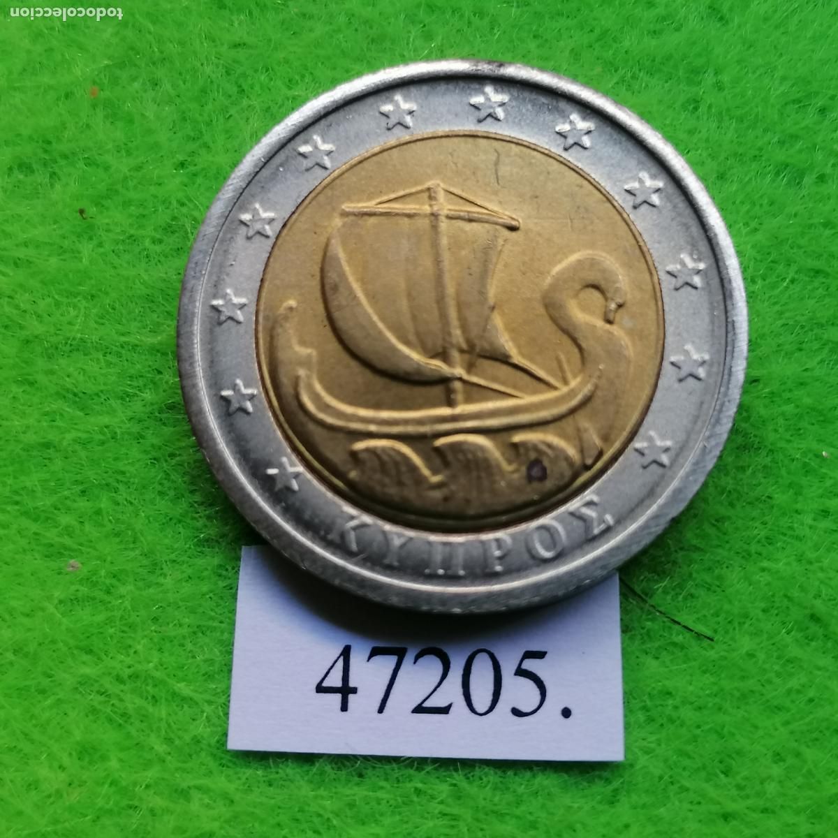 Monedas locales: Ficha, Chipre, europrueba, pattern, essai, specimen, ficha, token, jet&oacute;n