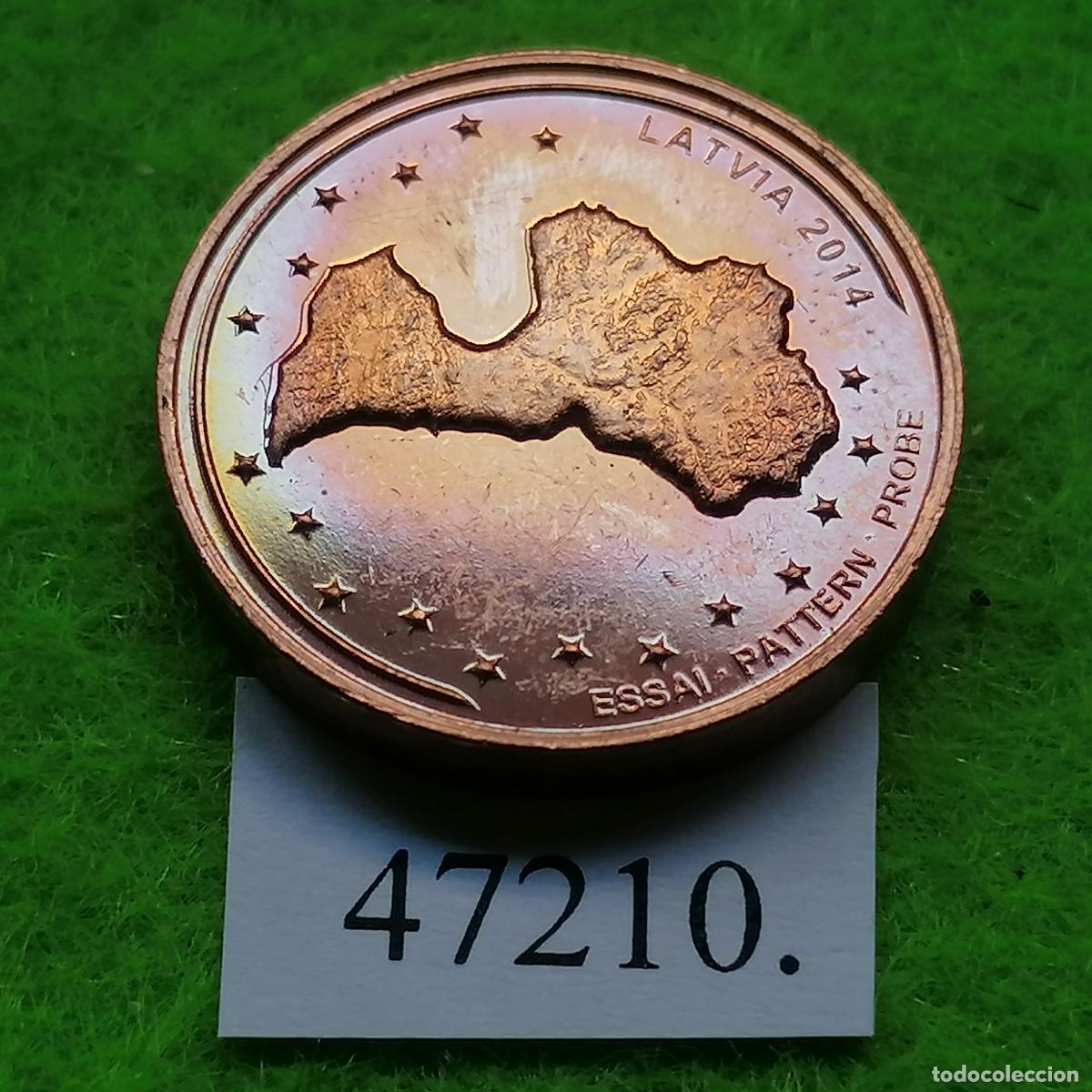 Monedas locales: Ficha, Letonia , europrueba, pattern, essai, specimen, ficha, token, jet&oacute;n