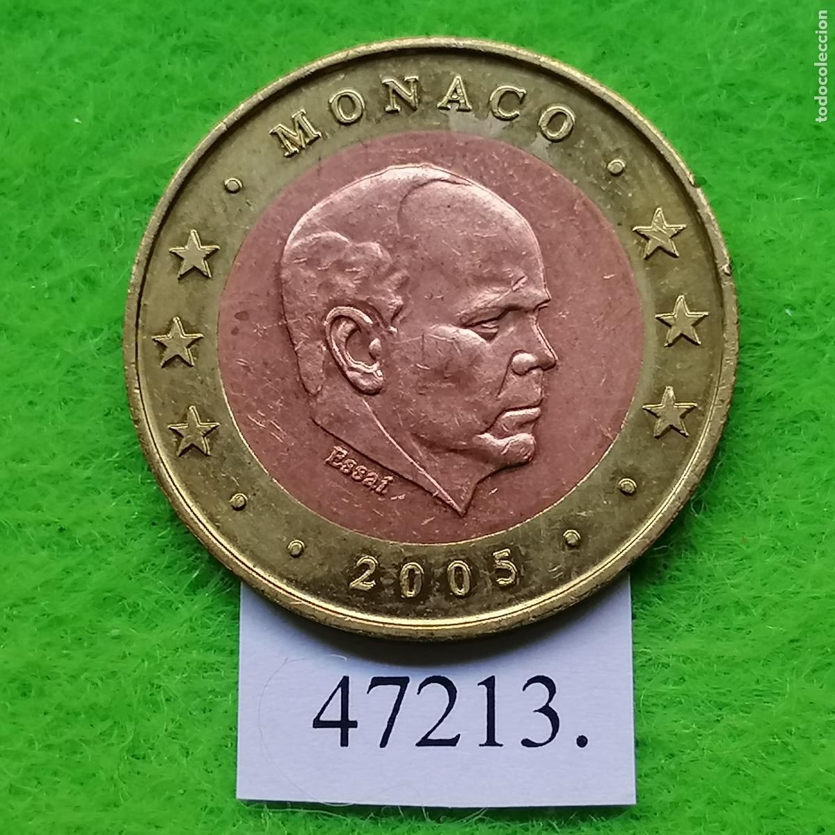 Monedas locales: Ficha, M&oacute;naco, 2005, europrueba, pattern, essai, specimen, ficha, token, jet&oacute;n