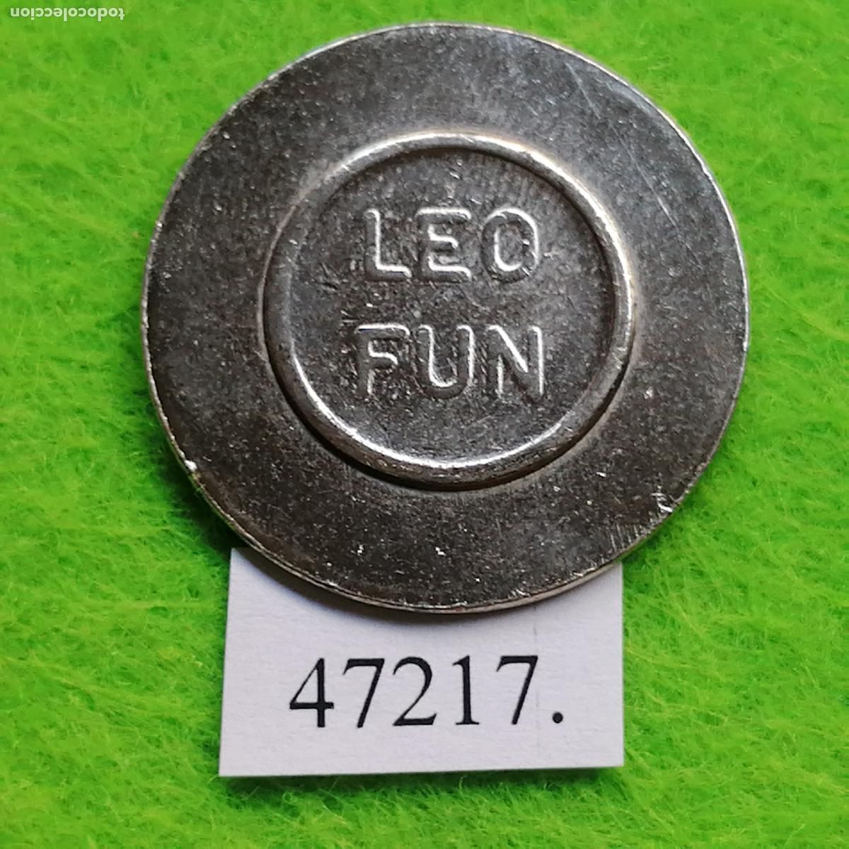 Monedas locales: ficha juegos recreativos, Leo Fun, token, jet&oacute;n