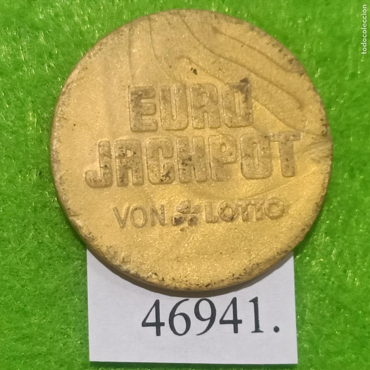 Monedas locales: ficha Alemania, Euro Jackpot, Lotto, token, jet&oacute;n