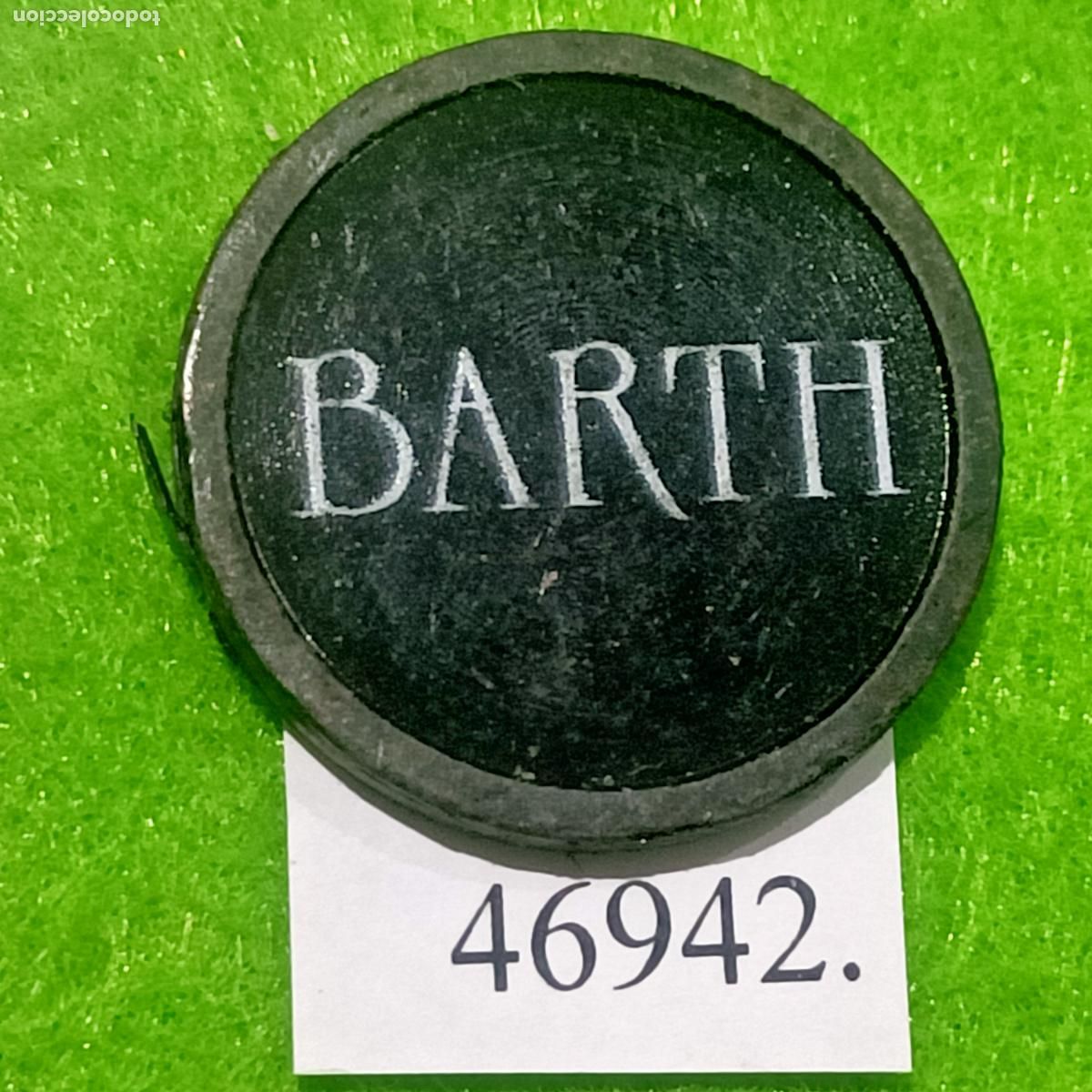 Monedas locales: ficha BARTH, token, jet&oacute;n