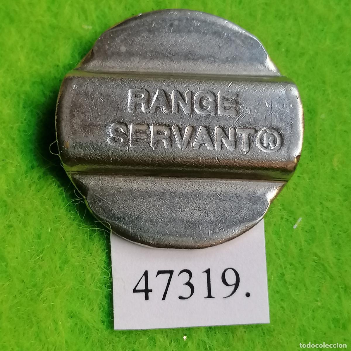 Monedas locales: ficha Suecia, ranurada, Range Servant, golf, token, jet&oacute;n