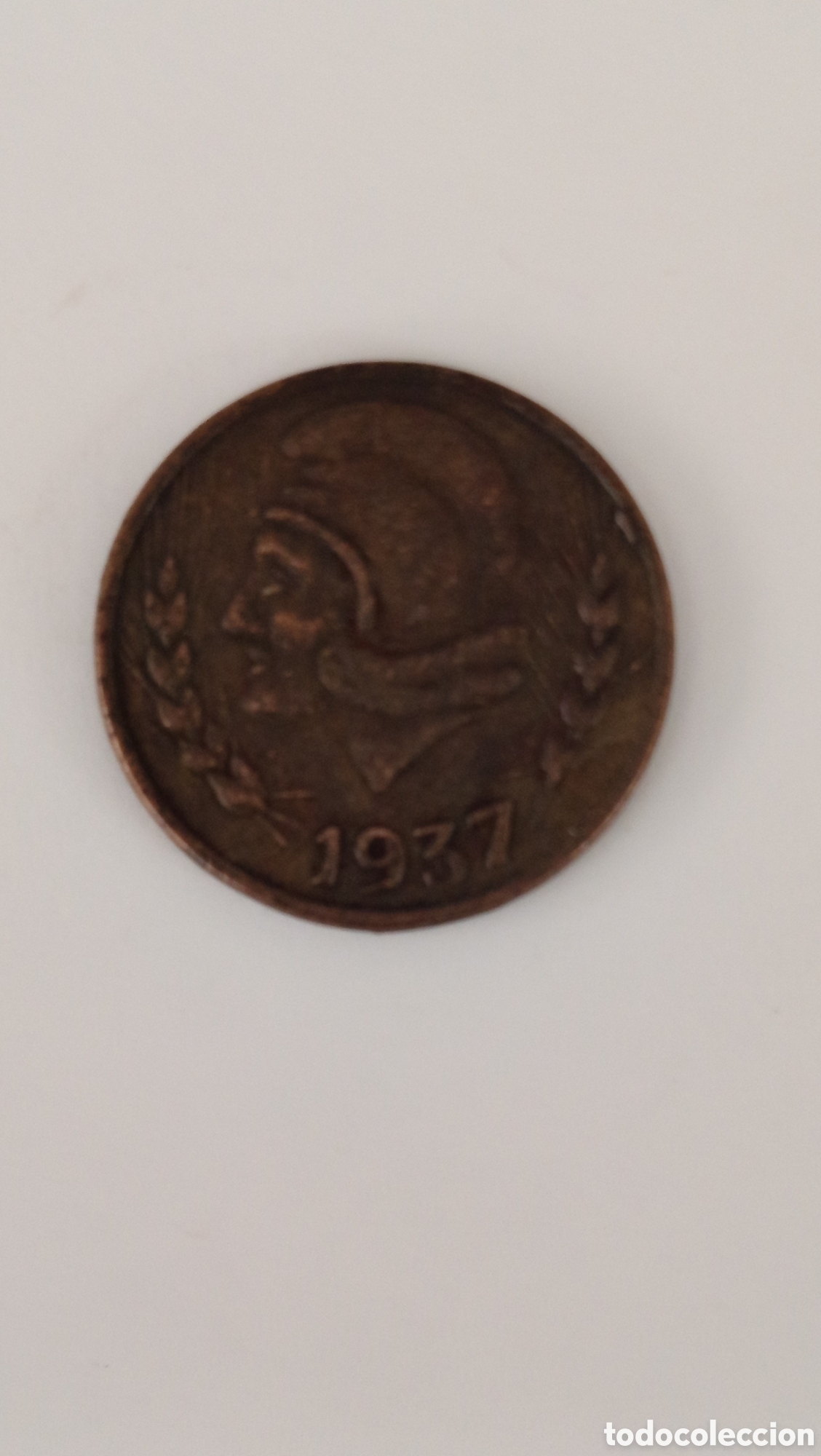 Monedas locales: Moneda de la guerra civil de ibi - Foto 1