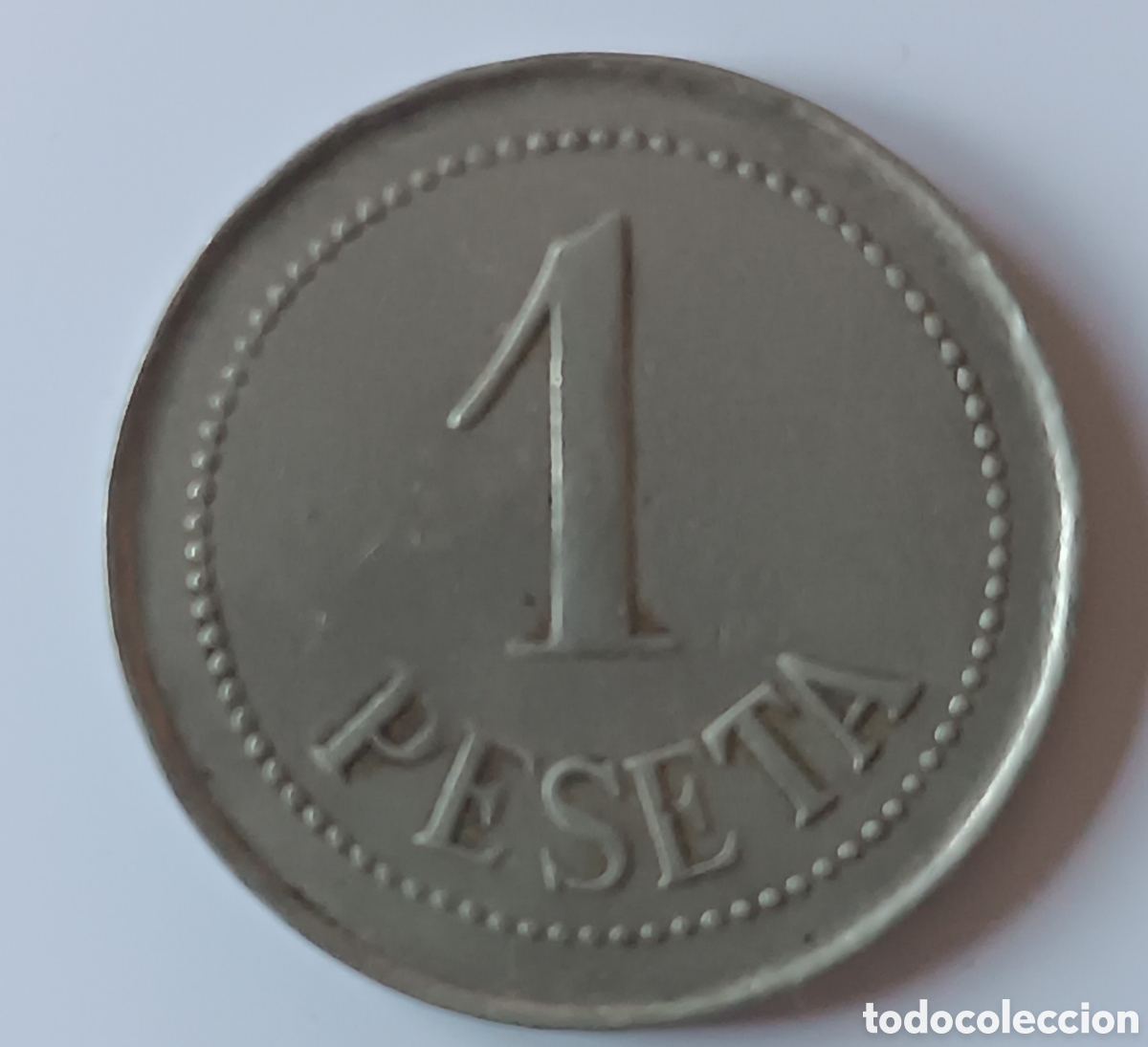 Monedas locales: Ficha casino una peseta