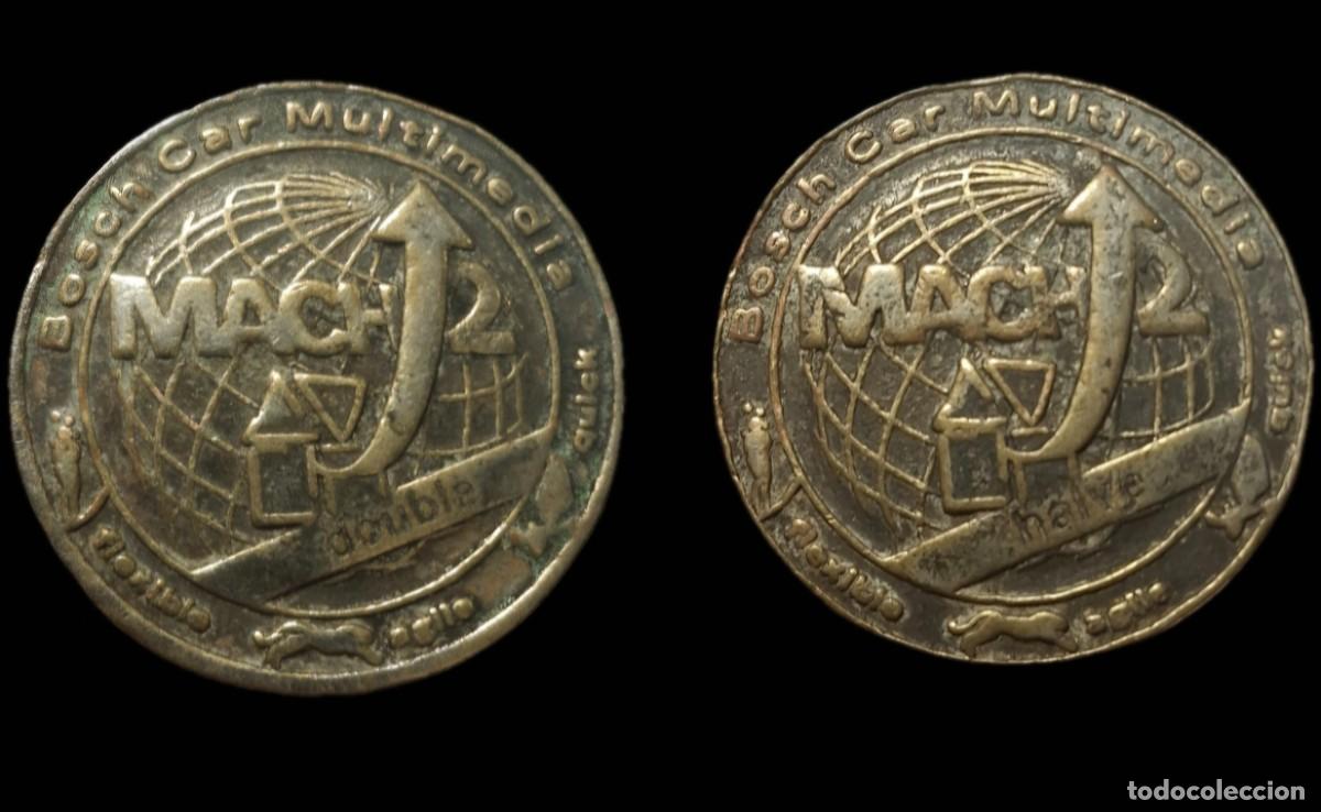 Monedas locales: Token ficha publicitaria a identificar ( Bosch car multimedia)