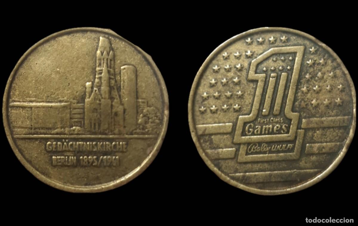Monedas locales: Token ficha moneda de juego Bally Wulff .