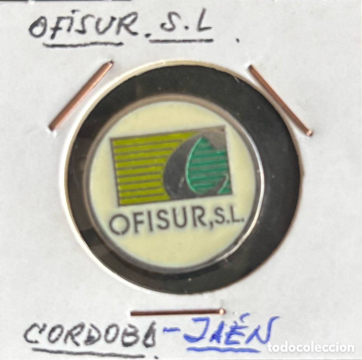 Monedas locales: Ficha publicidad. Ofisur SL . C&oacute;rdoba-Ja&eacute;n